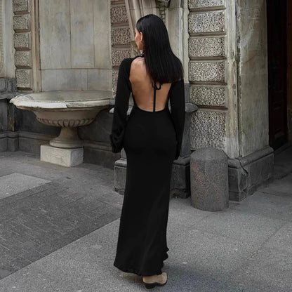 Melinda Backless Maxi Dress
