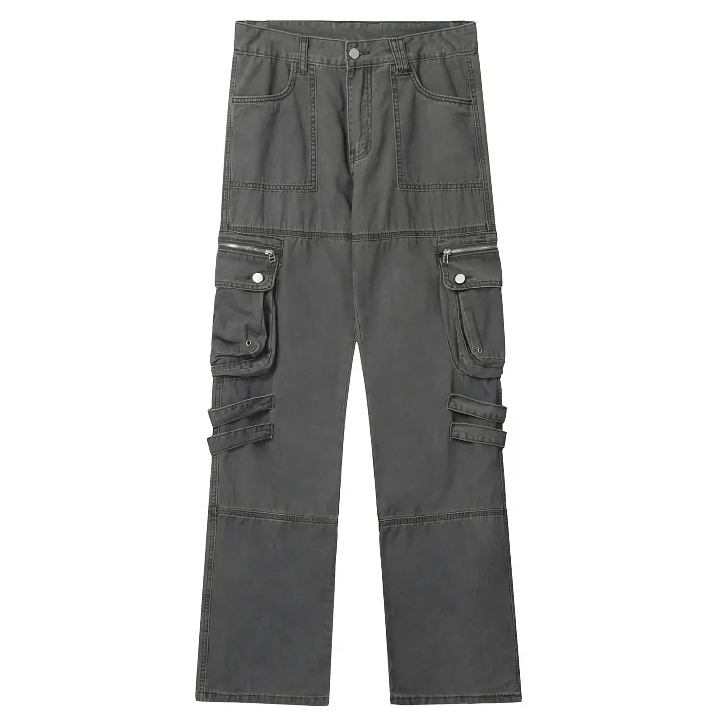 Multi-pocket Utility Cargo Pants