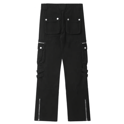 Multi-pocket Utility Cargo Pants
