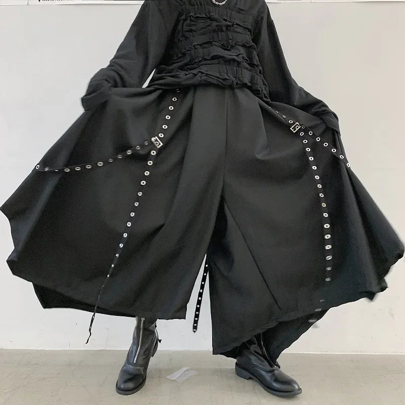 Ribbon Dark Halloween Pants