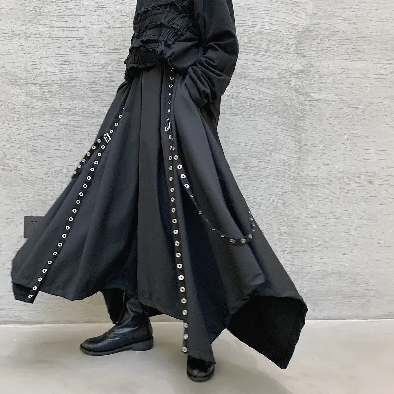 Ribbon Dark Halloween Pants