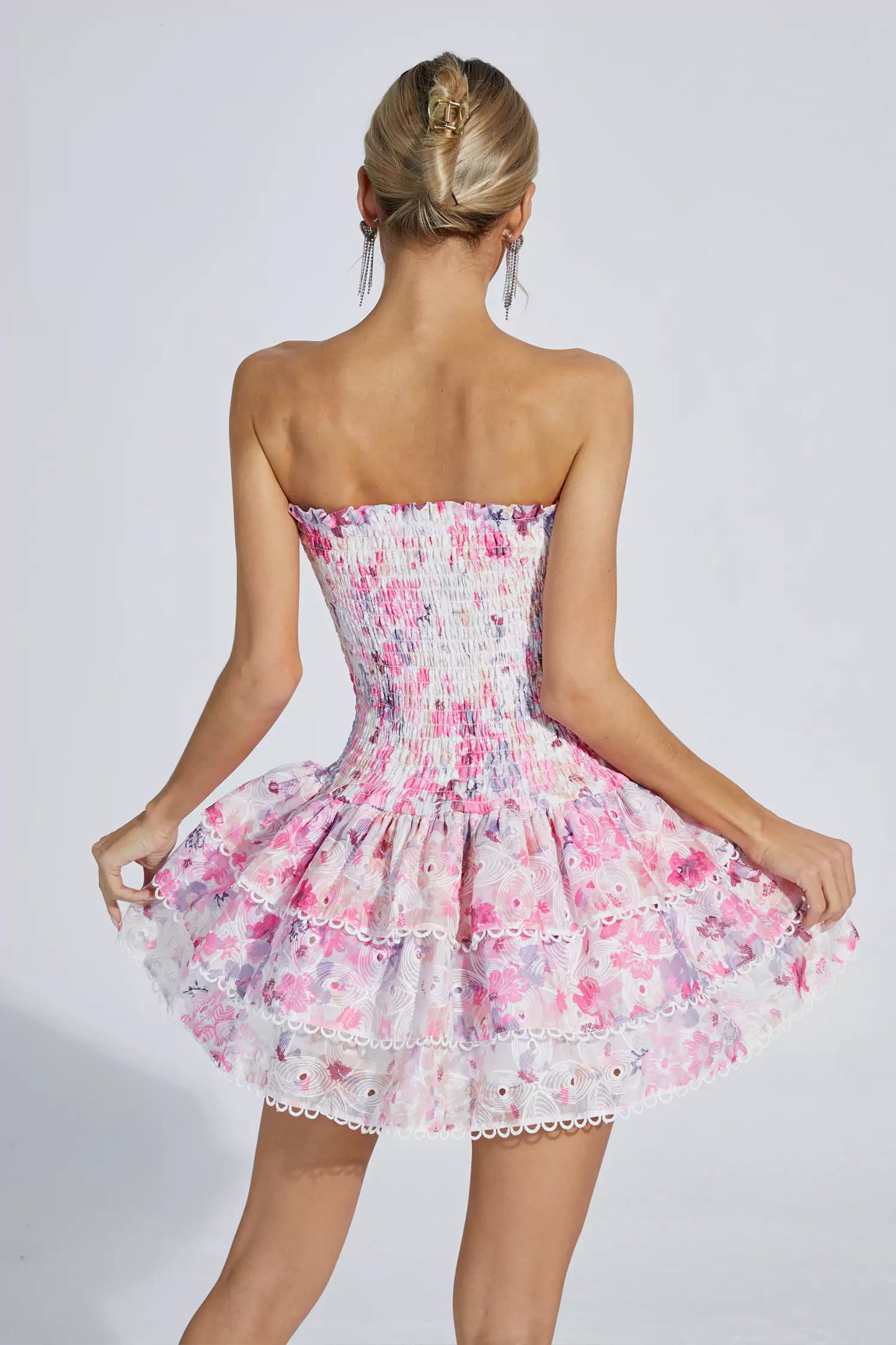 Mercy Ruched Mini Dress