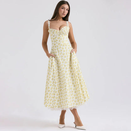 Print Summer Midi Dress