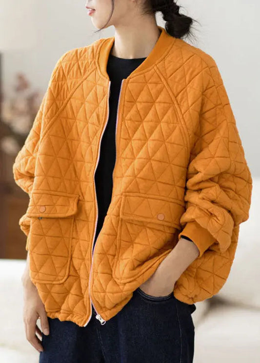 Pockets Patchwork Fleece Coat Fall