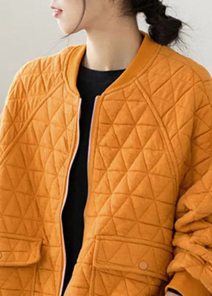 Pockets Patchwork Fleece Coat Fall