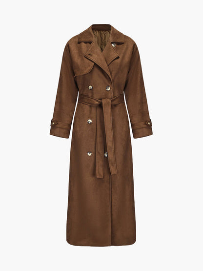 Molly Suéde Trenchcoat