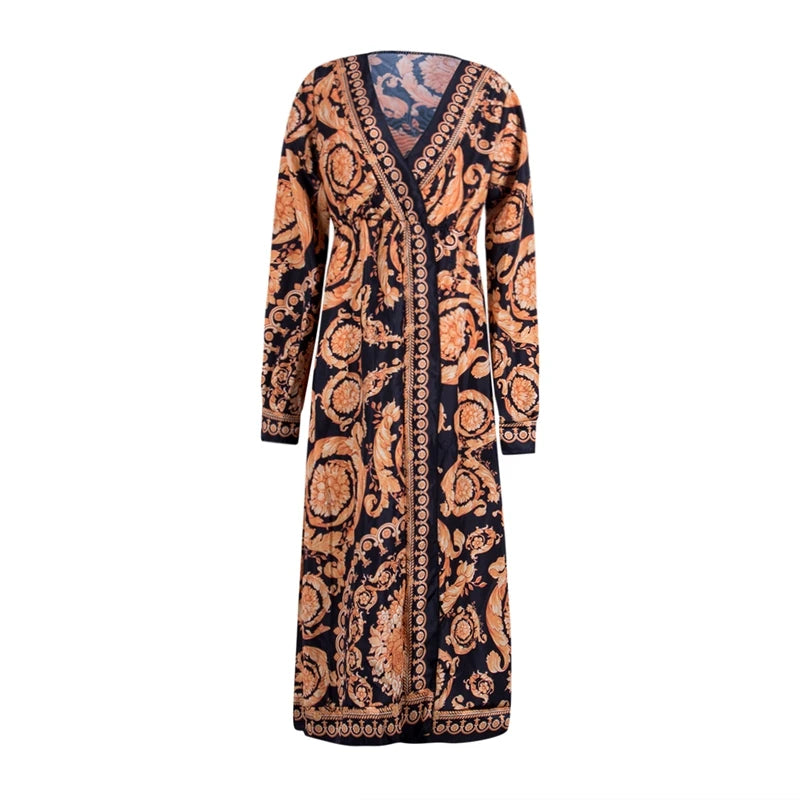 Party Beach Summer Front Split Maxi Dress