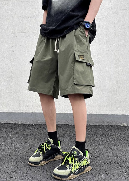 Pockets Khaki New Light Shorts Up Cotton Summer Lace