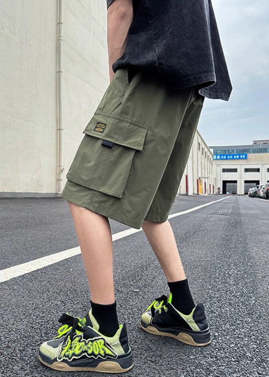 Pockets Khaki New Light Shorts Up Cotton Summer Lace