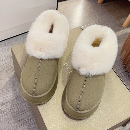 New Warm Short Plush Fur Ankle Sporty Comfortable Snow Boot