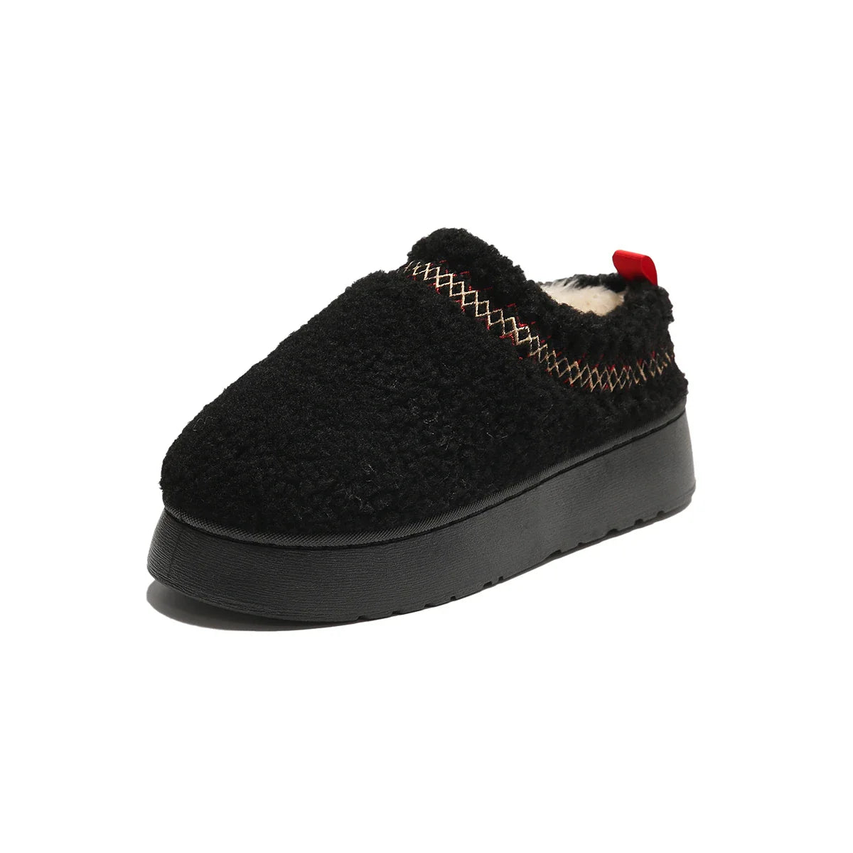 New Furry Plush Warm Stylish Platform Snow Boot