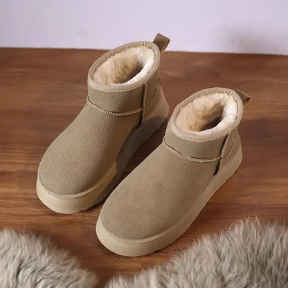 New Stylish Plush Warm Short Comfortable Snow Boot