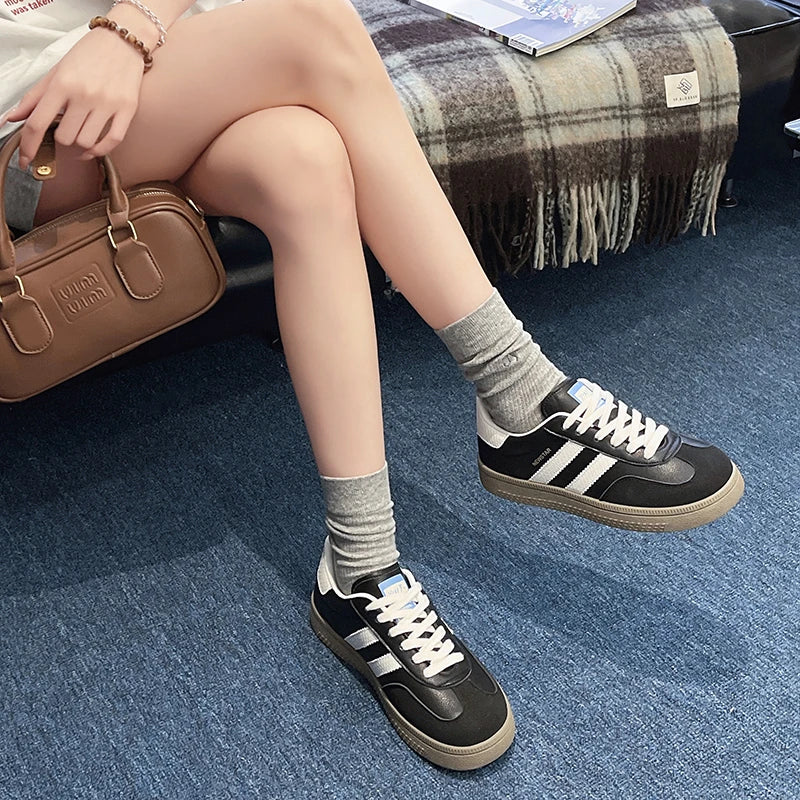 Niche Retro German Training Shoes for Ins Breathable Shoes Summer New Soft Sole