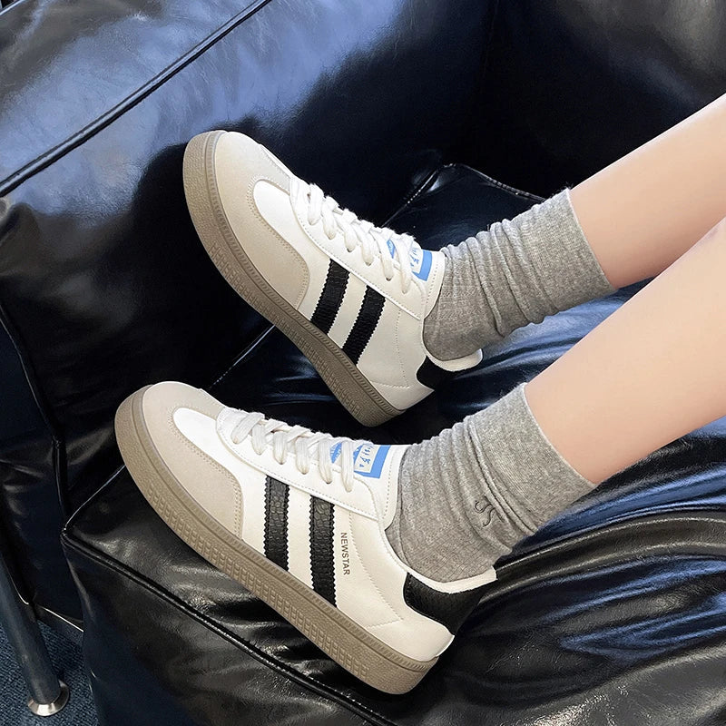 Niche Retro German Training Shoes for Ins Breathable Shoes Summer New Soft Sole