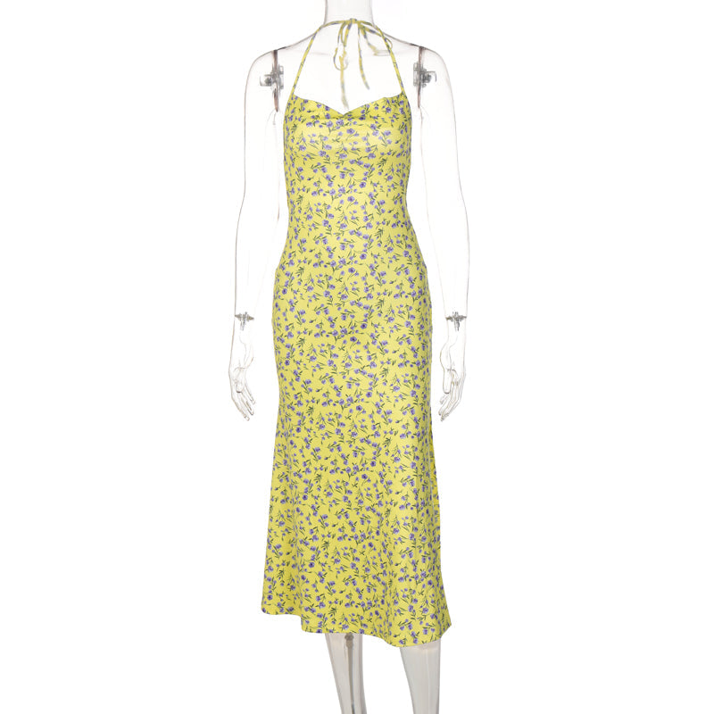 Nidya Backless Midi Dress