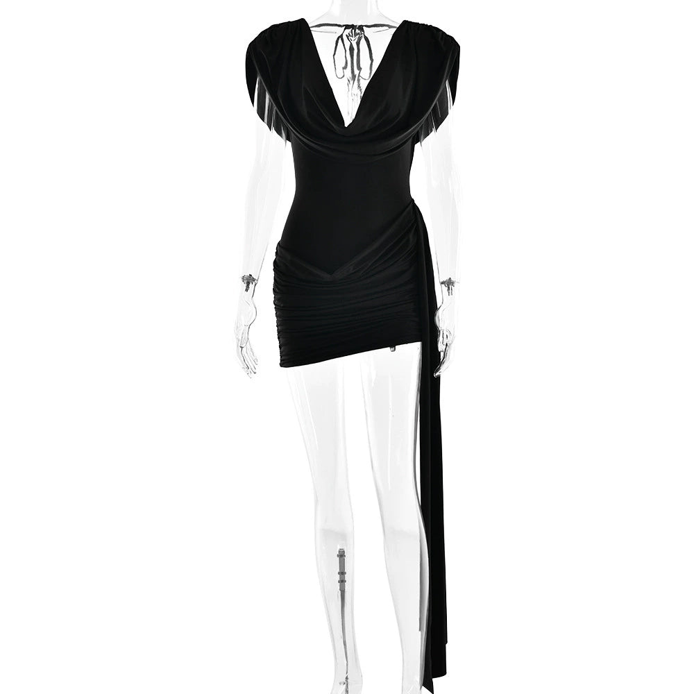 Layan Ruched Mini Dress