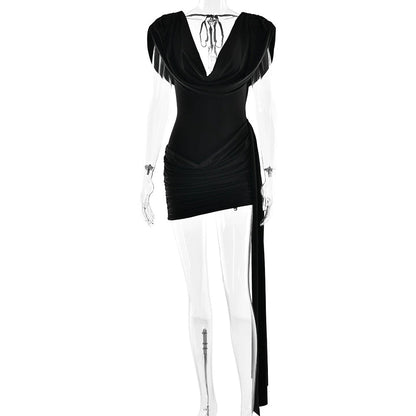 Layan Ruched Mini Dress