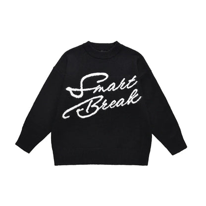 Smart Break Oversized Sweater Jacket