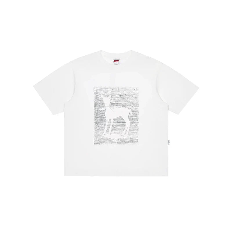 Short Sleeve T-shirt With Ribbon Bow