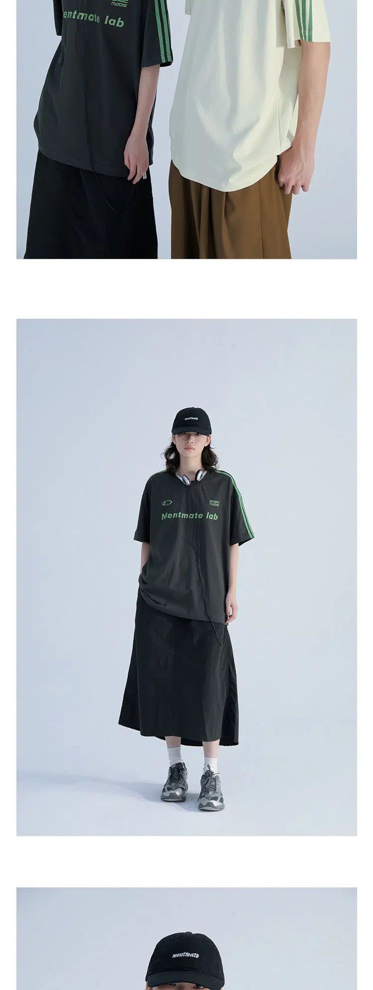 T-shirt With Contrast Detail