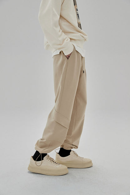 Draping Drawstring Cargo Pants