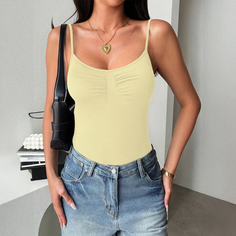 Daelyn Knitted Strappy Romper