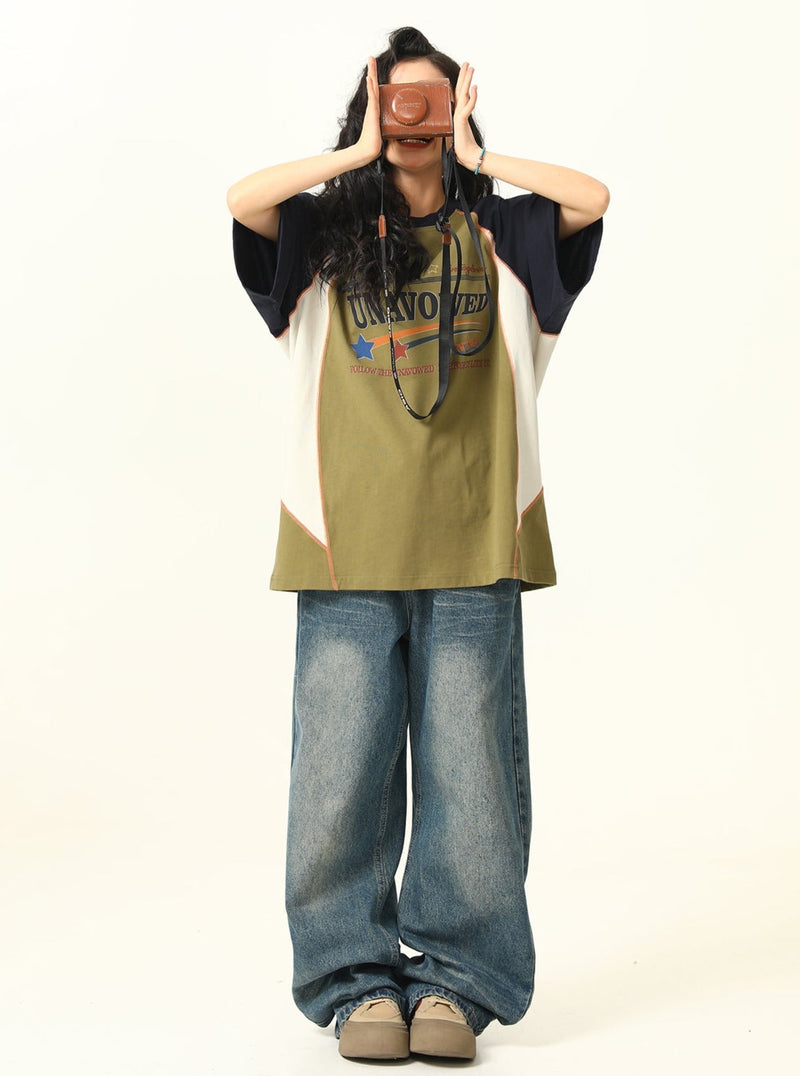 Unavowed Oversized Raglan T-shirt
