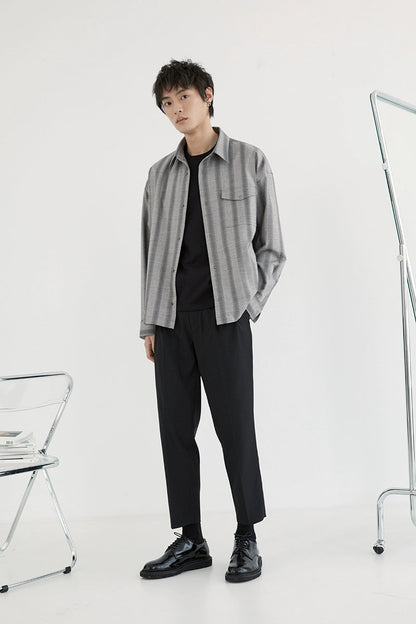 Double-pleated Comfort Dress Pants