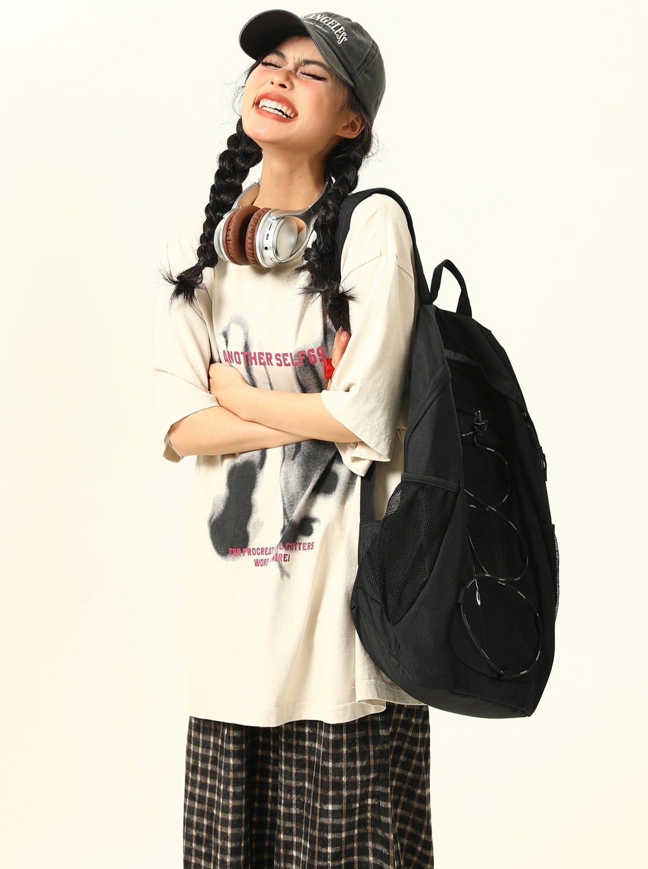 Grunge-style Oversized T-shirt
