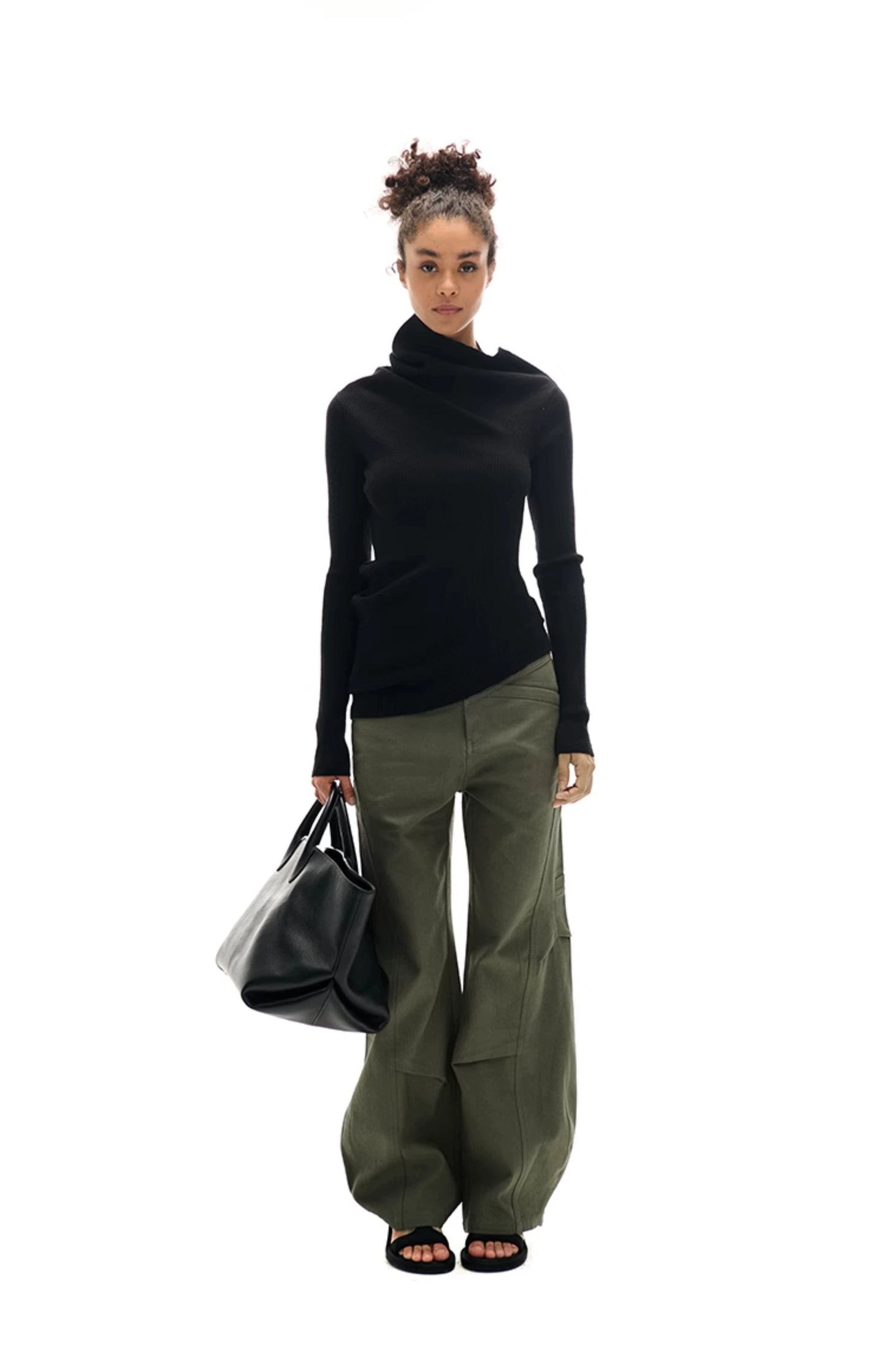 Military Green Cargo Pants