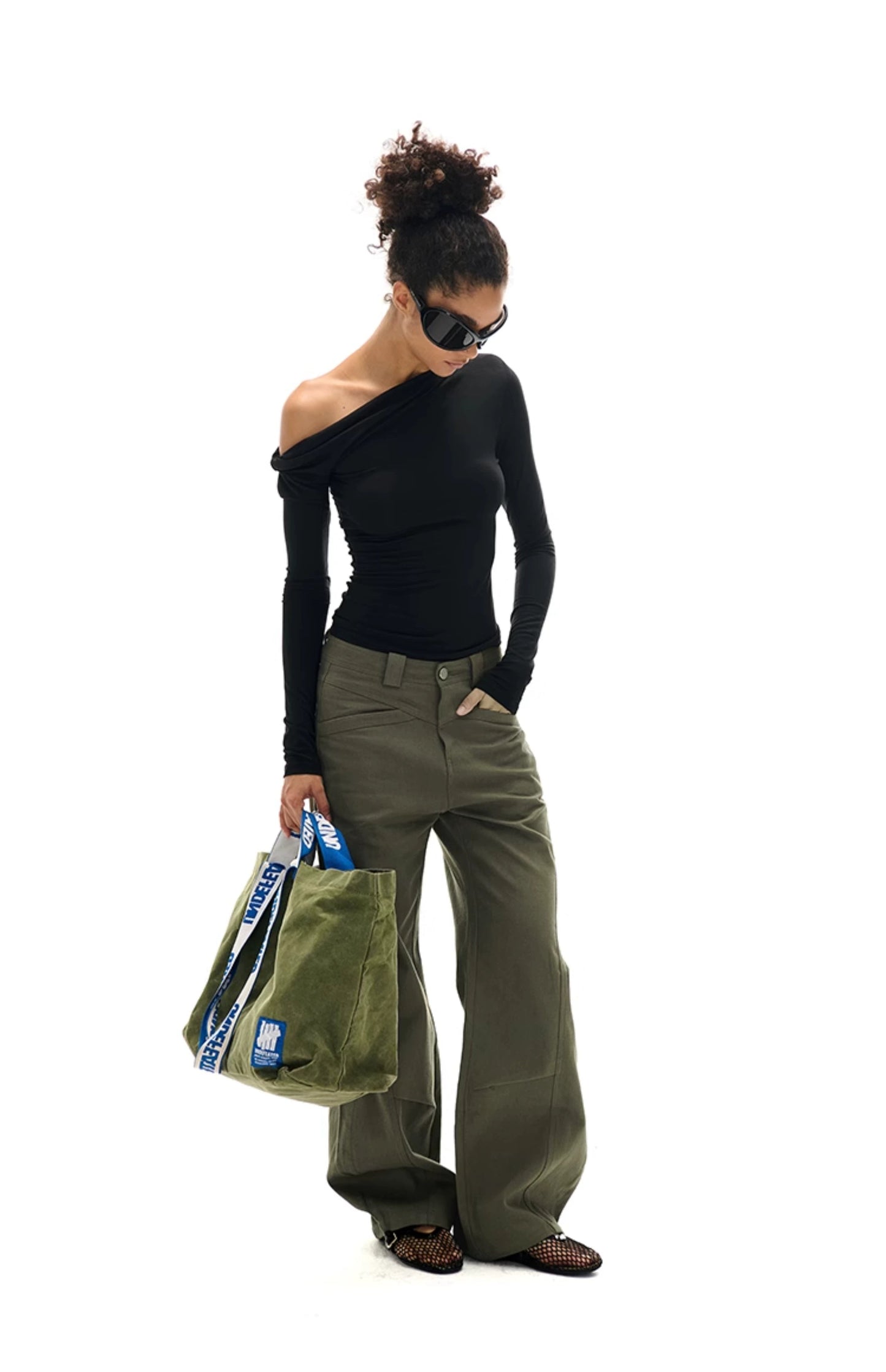 Military Green Cargo Pants