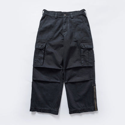Gray Utility Cargo Pants