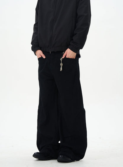 Olive Cargo Wide Leg Pants