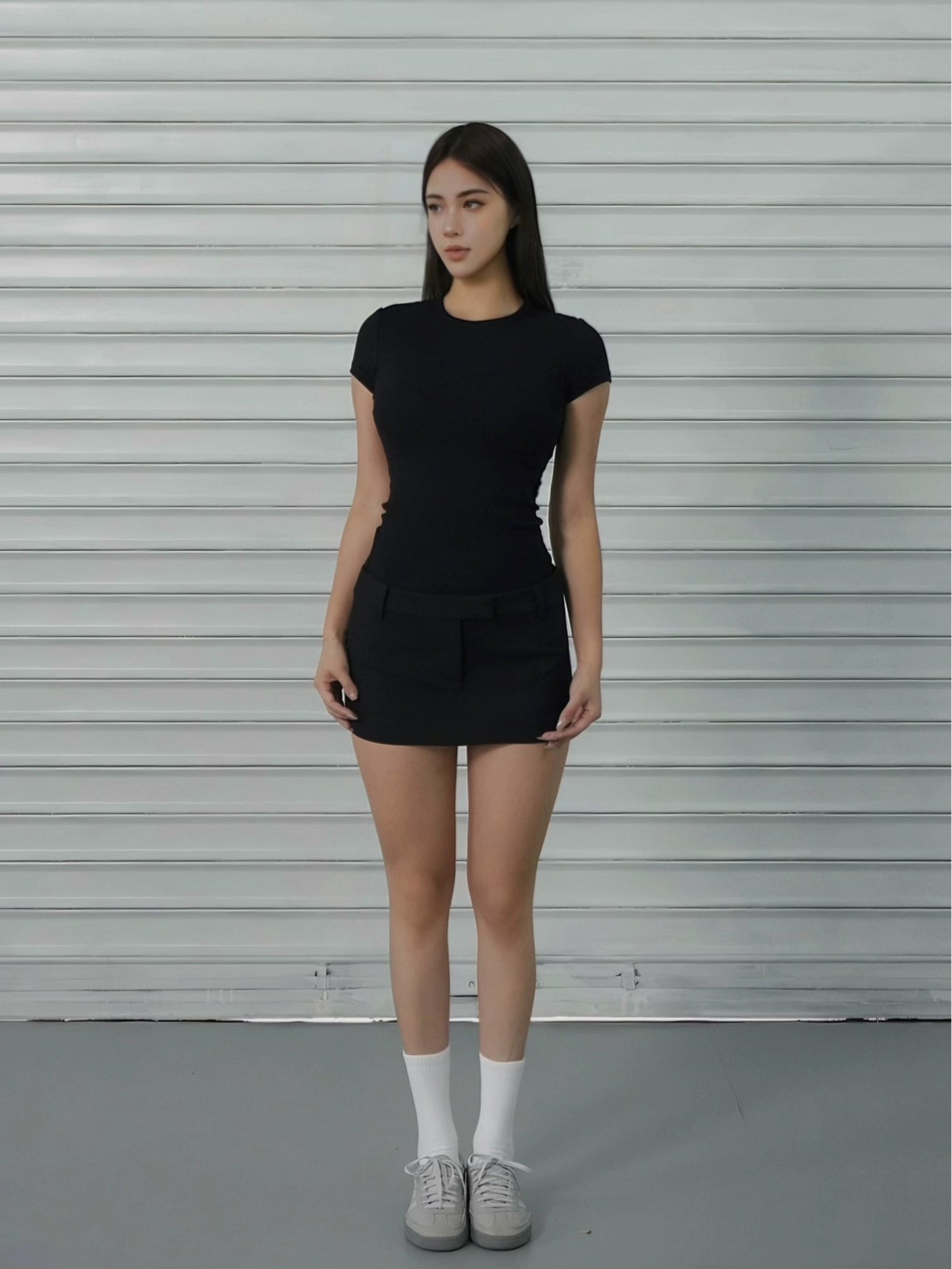 Regular-shoulder Athletic Short-sleeve T-shirt