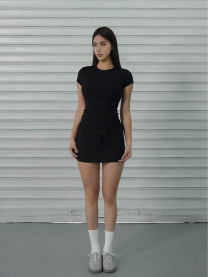 Regular-shoulder Athletic Short-sleeve T-shirt