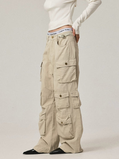 Hip-hop Loose Wide-leg Pants