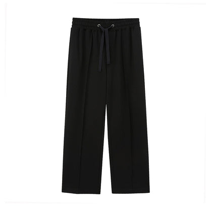 Lace-up Straight Full/short Pants