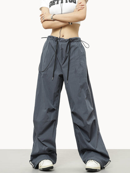 Parachute Wide-leg Track Pants