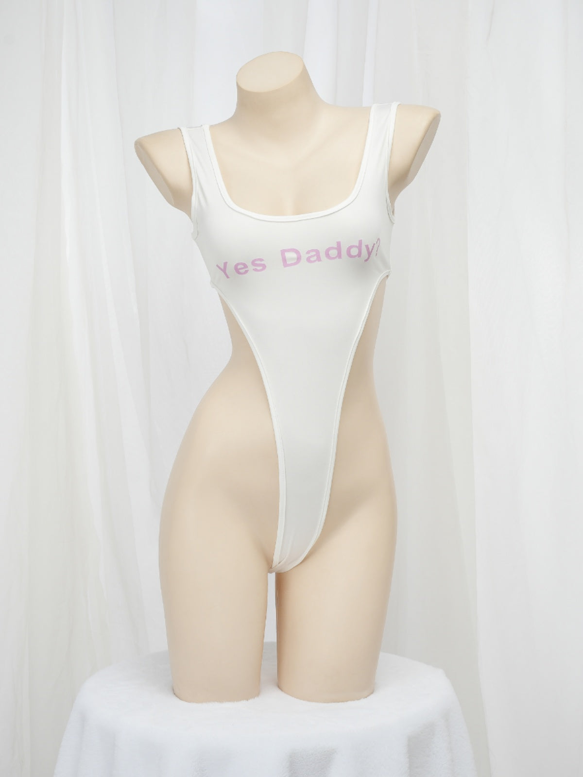 Strawberry Yes Daddy Print Jumpsuit