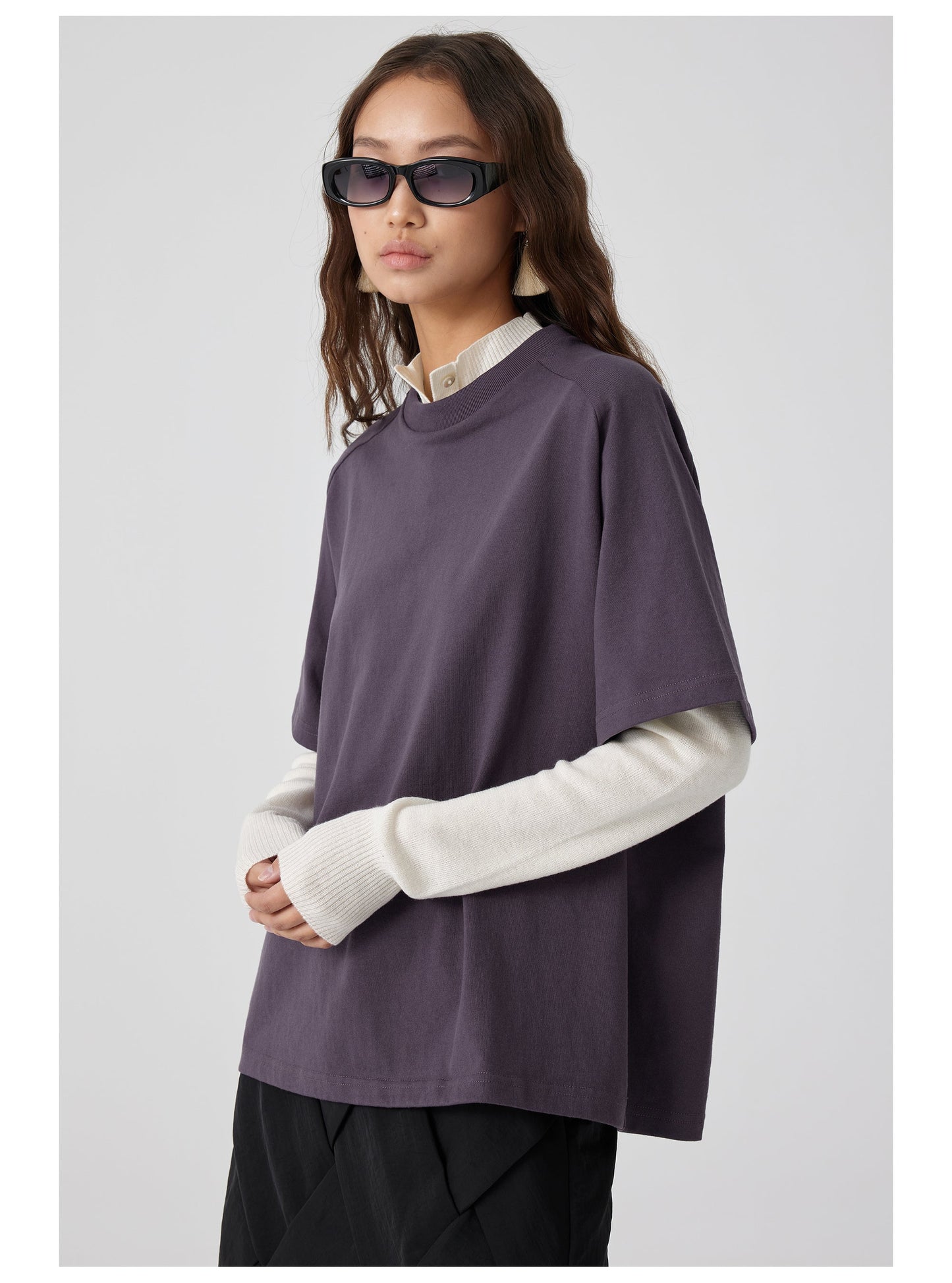 Cropped Fit T-shirt