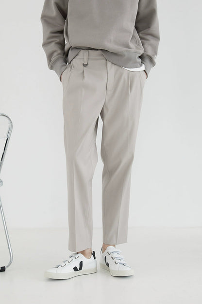 Double-pleated Comfort Dress Pants
