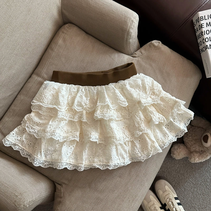 Meira Layered Ruffle Mini Skirt