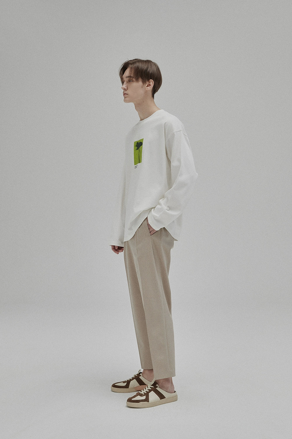 Tapered Comfort Cropped Pants