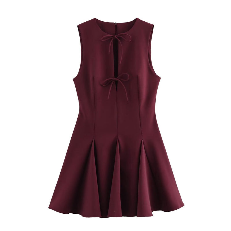 Amara Bow Mini Dress