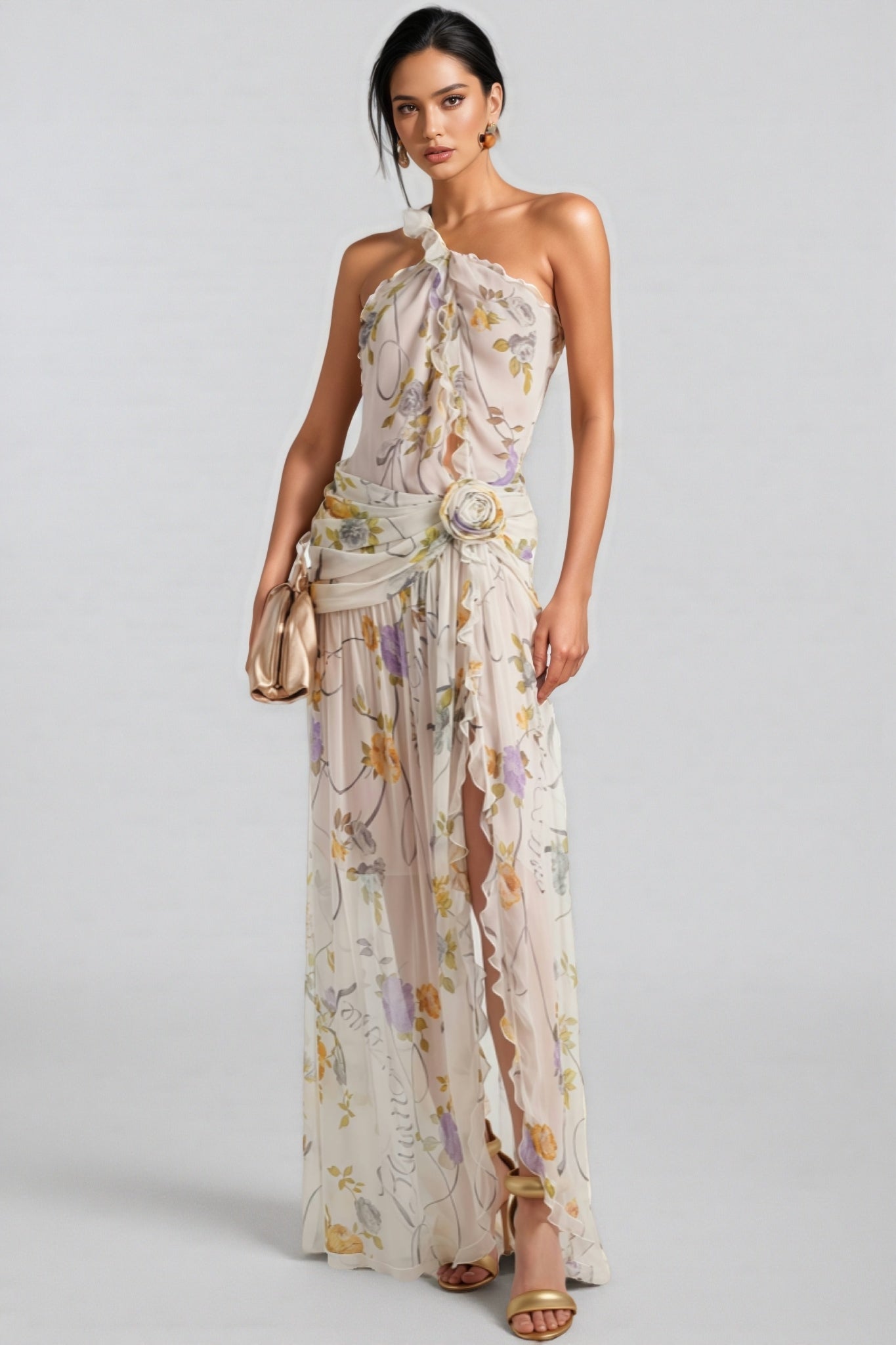 Fanyrt Backless Maxi Dress