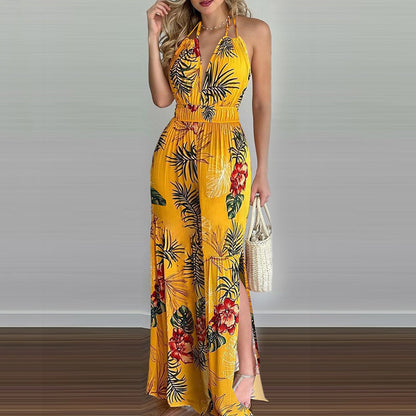 Clothing Digital Printing Colorful Jumpsuit