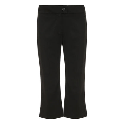 Novalynn Slit Hem Midi Pants