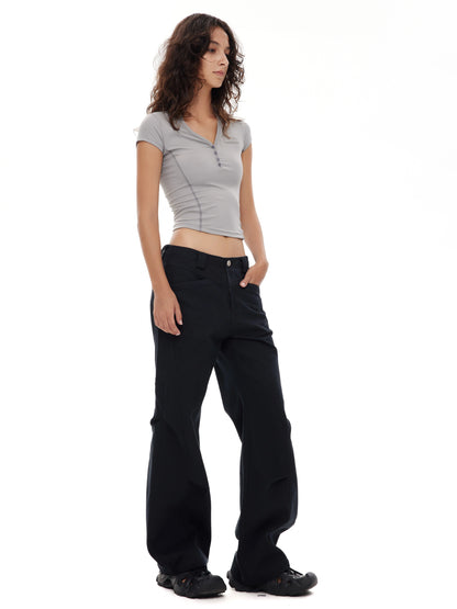 Military Green Cargo Pants