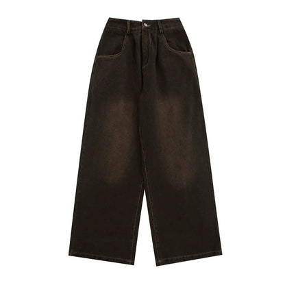 Denim Wide Leg Pants