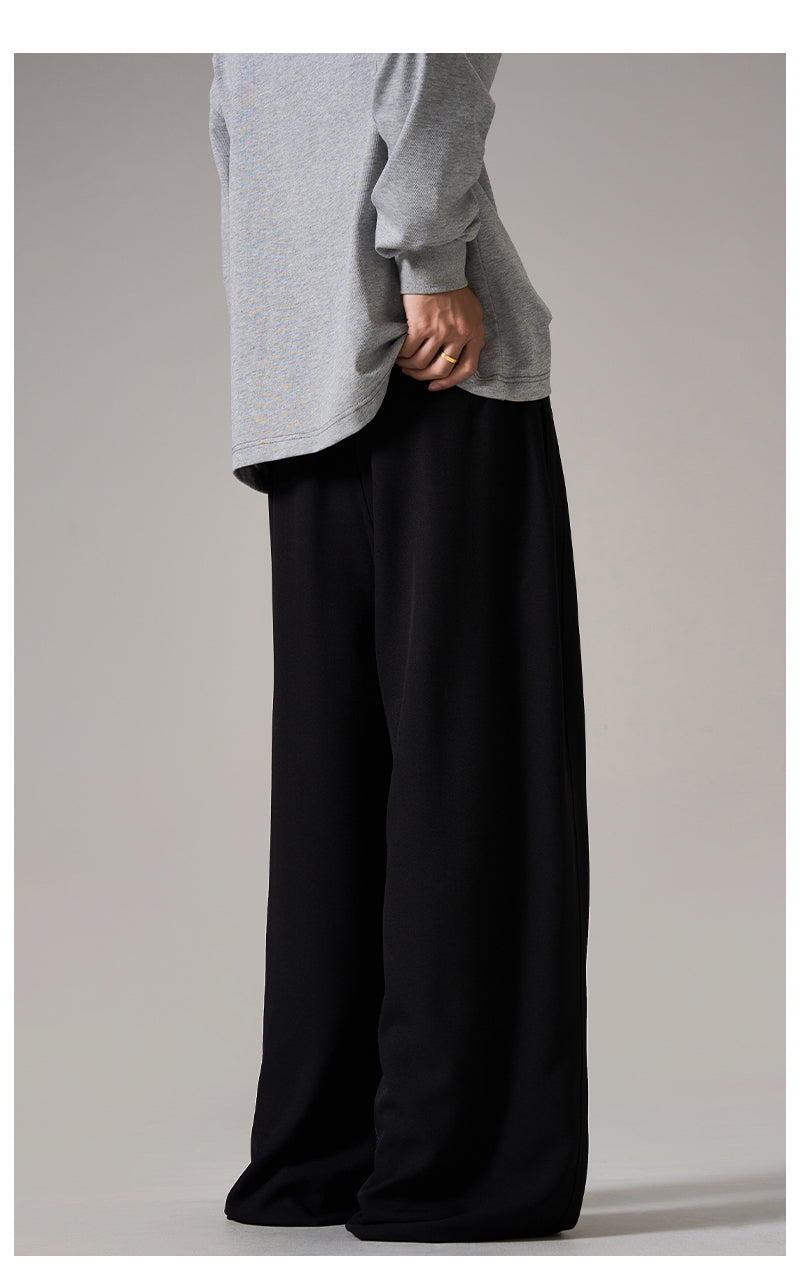 Brown Relaxed Wide Leg Pants